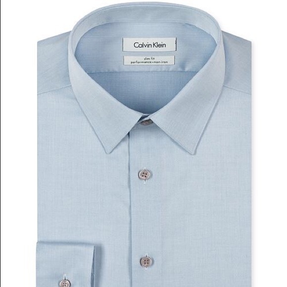 Calvin Klein Other - CK Men's Slim Fit Non Iron Collar Dress Shirt